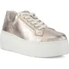 Dune London Episode Platform Sneaker In Gold