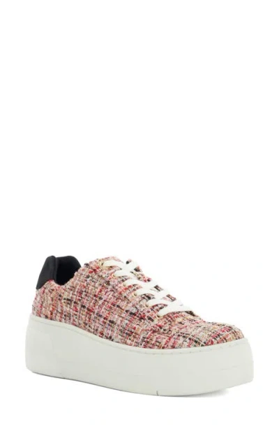 Dune London Episode Platform Sneaker In Pink
