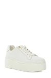 Dune London Episode Platform Sneaker In White