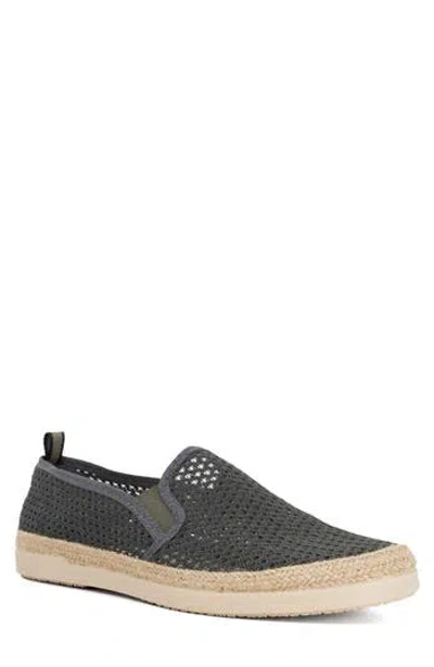 Dune London Fisher Espadrille Slip On Sneakers In Blue