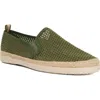 Dune London Fisherr Slip-on Sneaker In Khaki