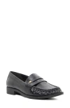 Dune London Galex Penny Loafer In Black