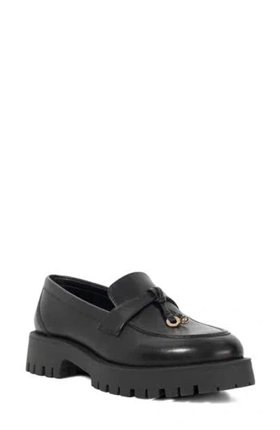 Dune London Garretts Leather Loafer In Black