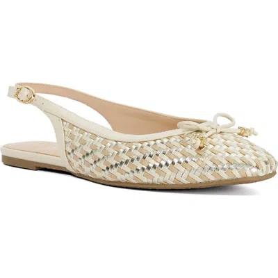 Dune London Haiiden Slingback Flat (women) In Multi