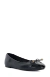 Dune London Hallis Cap Toe Ballet Flat