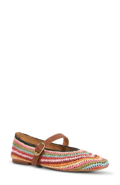 Dune London Haloha Mary Jane Flat In Multi