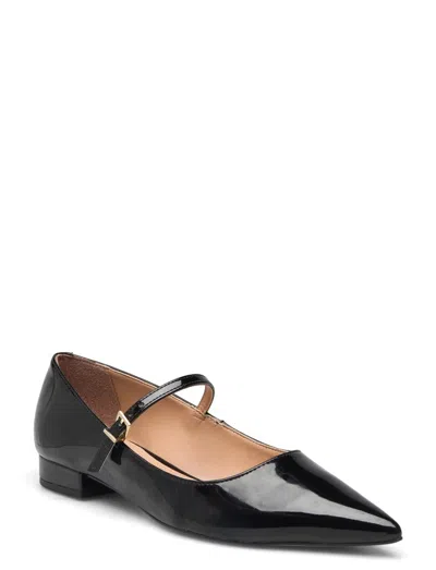 Dune London Hastas Mary Jane Pumps Women's Black Patent Flat Shoes Htat1172