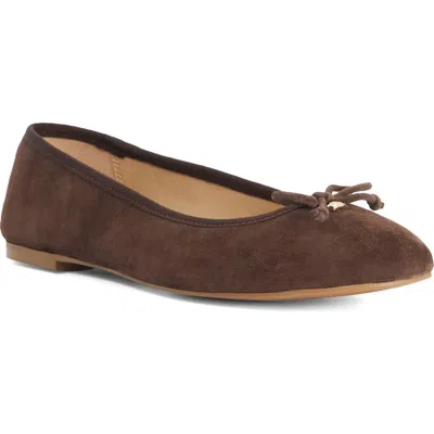 Dune London Helenne Ballet Flat In Brown