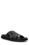 Dune London Insight Slide Sandal In Black