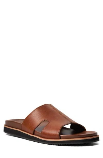 Dune London Insight Slide Sandal In Tan