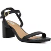 Dune London Jaliz Ankle Strap Sandal In Black