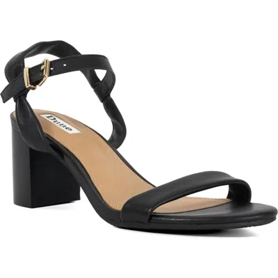 Dune London Jaliz Ankle Strap Sandal In Black