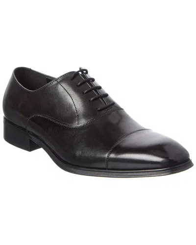 Dune London Leather Oxford In Purple