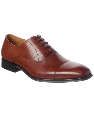 Dune London Leather Oxford In Brown