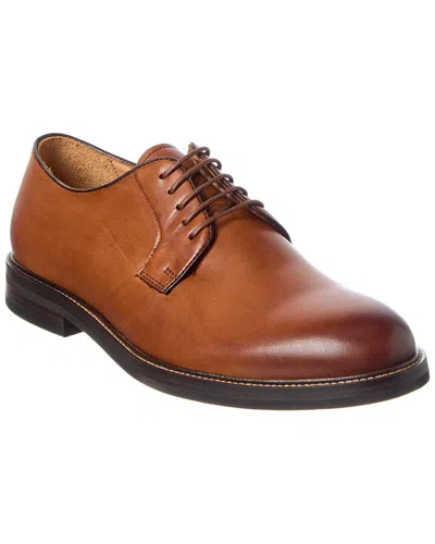 Dune London Leather Oxford In Brown