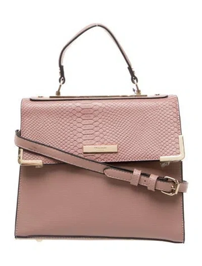 Pre-owned Dune London Leather Shoulder Bag W/ Tags In Brown