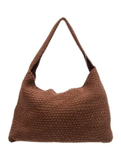 Pre-owned Dune London Leather Tote In Brown