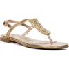 Dune London Loggics Slingback Sandal In Gold