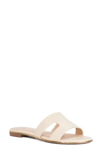 Dune London Ludlows Slide Sandal In Neutral