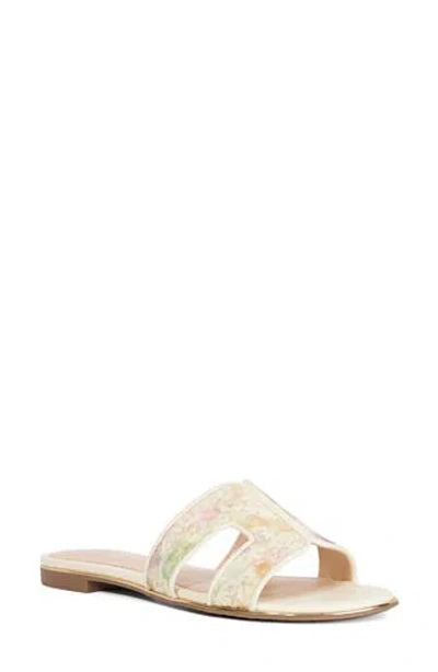 Dune London Ludlows Slide Sandal In Neutral