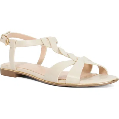 Dune London Lylar Braided Sandal In Neutral