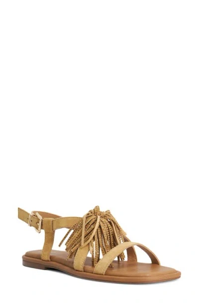 Dune London Lysia Ankle Strap Sandal In Brown