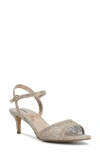 Dune London Manicure Ankle Strap Sandal In Multi