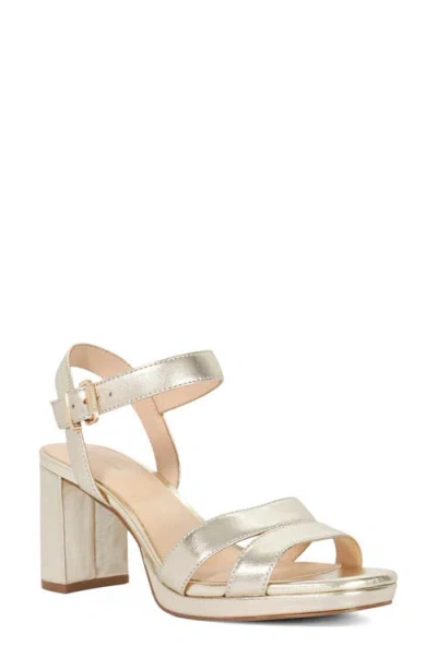Dune London Manifesting Ankle Strap Platform Sandal In Multi