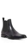 Dune London Matchin Plain Toe Chelsea Boot In Black
