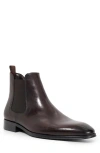 Dune London Matchin Plain Toe Chelsea Boot In Brown