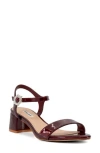 Dune London Measure Ankle Strap Sandal