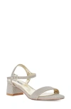 Dune London Measure Ankle Strap Sandal In Gold