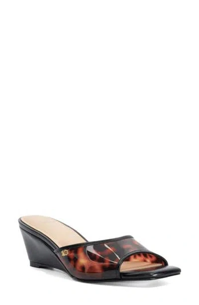 Dune London Meerkats Wedge Slide Sandal (women) In Red