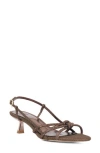 Dune London Milas Slingback Sandal In Brown