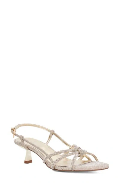 Dune London Milas Slingback Sandal In Silver
