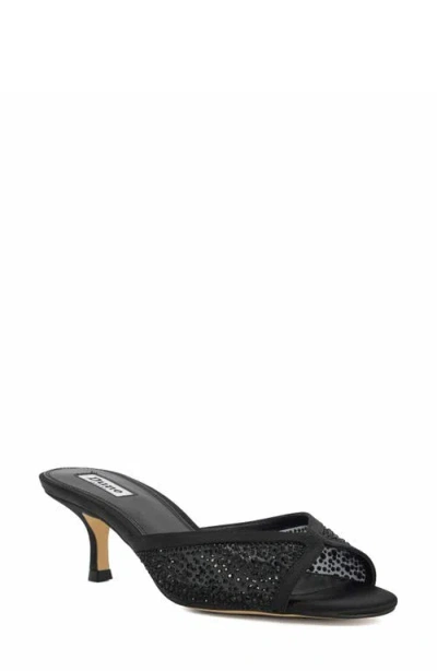 Dune London Milo Sandal In Black