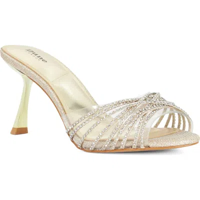 Dune London Movements Slide Sandal In Gold