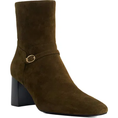 Dune London Ollen Leather Bootie In Brown