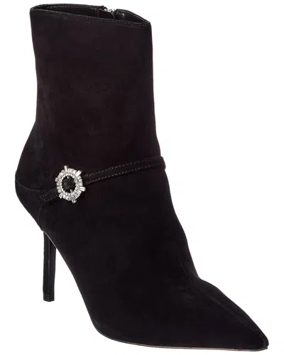 Dune London Onnel Suede Boot In Black