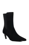 Dune London Orlai Pointed Toe Bootie In Black