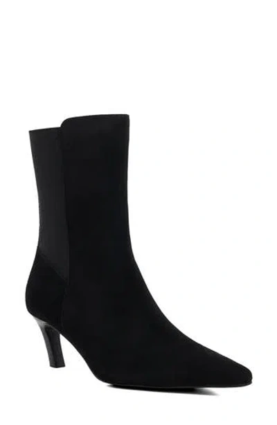 Dune London Orlai Pointed Toe Bootie In Black