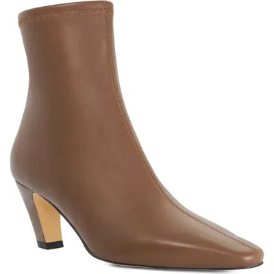 Dune London Oysterr Leather Bootie In Multi