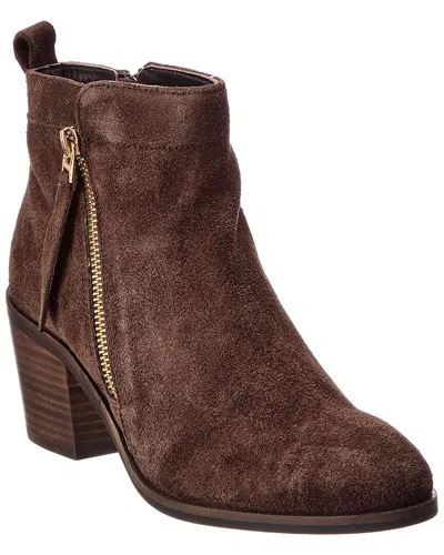 Dune London Paicing Suede Boot In Brown