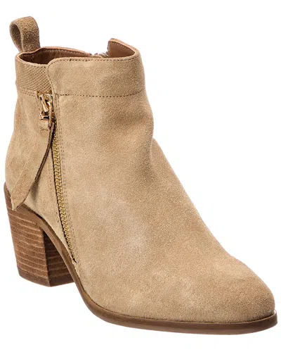 Dune London Paicing Suede Boot In Taupe