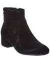 Dune London Pardy Suede Boot In Black