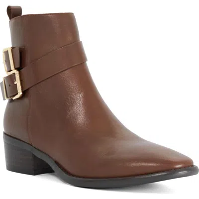 Dune London Pattin Bootie In Brown