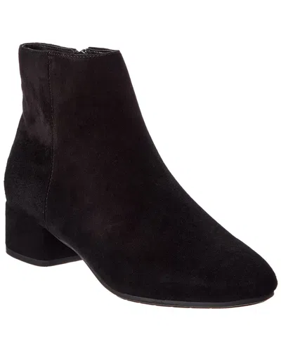 Dune London Pippie Suede Boot In Black