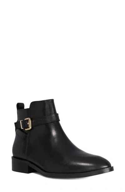 Dune London Princes Leather Bootie In Black