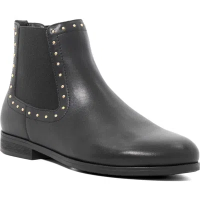 Dune London Pudded Chelsea Boot In Black
