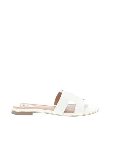 Pre-owned Dune London Sandals In White